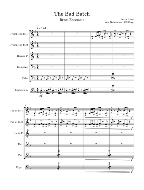 The Bad Batch - Brass Ensemble