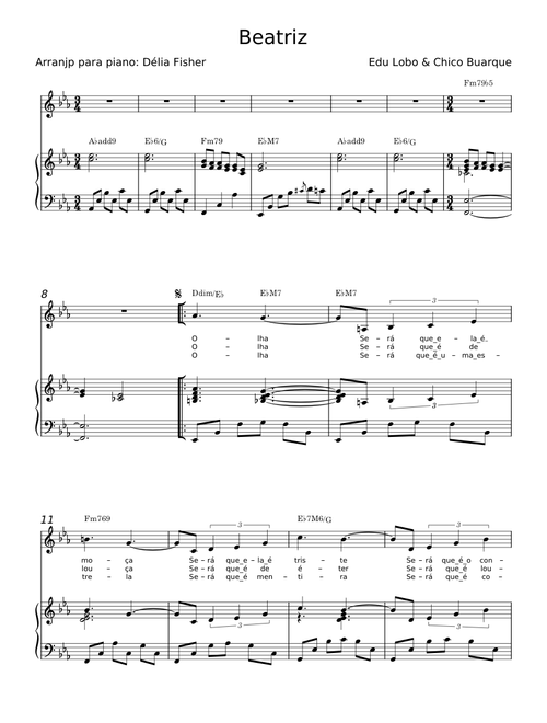 Beatriz – Edu Lobo;Chico Buarque