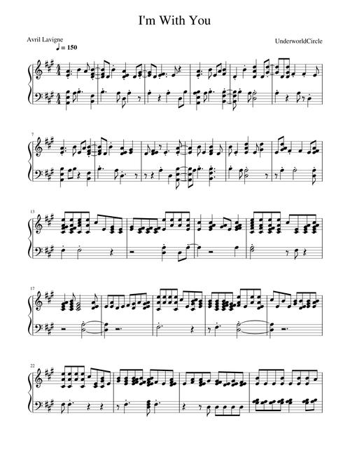 I'm With You – Avril Lavigne
