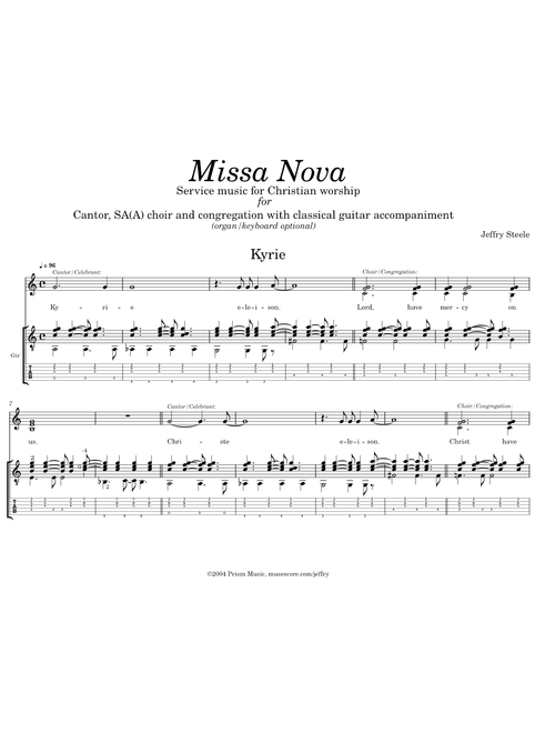 Steele: Missa Nova