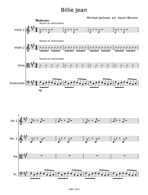 Billie jean - Michael Jackson
