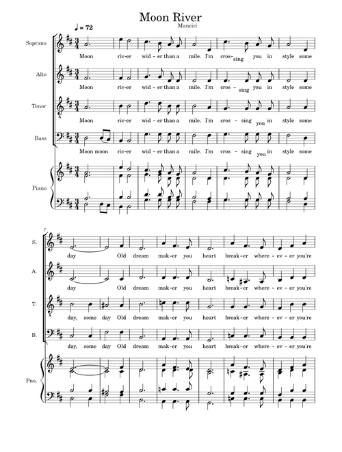 Moon River – Henry Mancini Moon_River