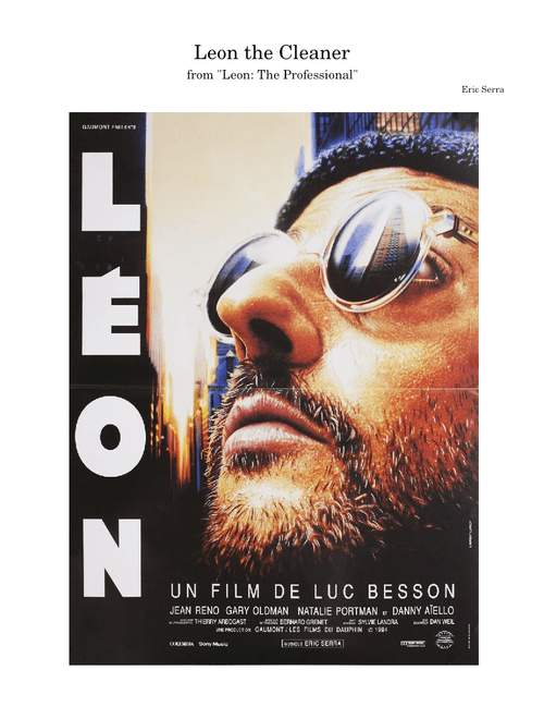 Leon the Cleaner – Eric Serra (from "Leon: The Professional")