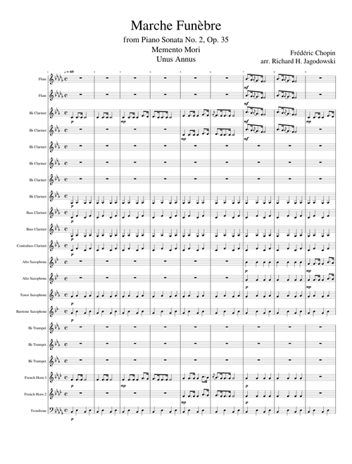 Marche Funèbre - Unus Annus