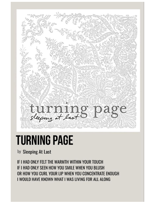 Turning page – Sleeping at Last - Piano Solo