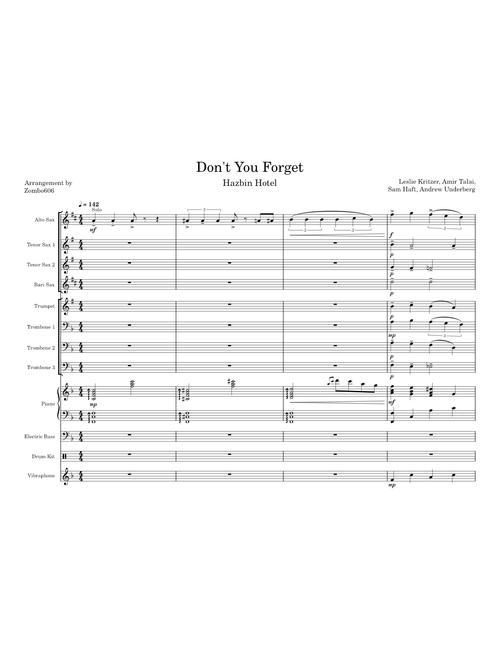 Don't You Forget – Hazbin Hotel