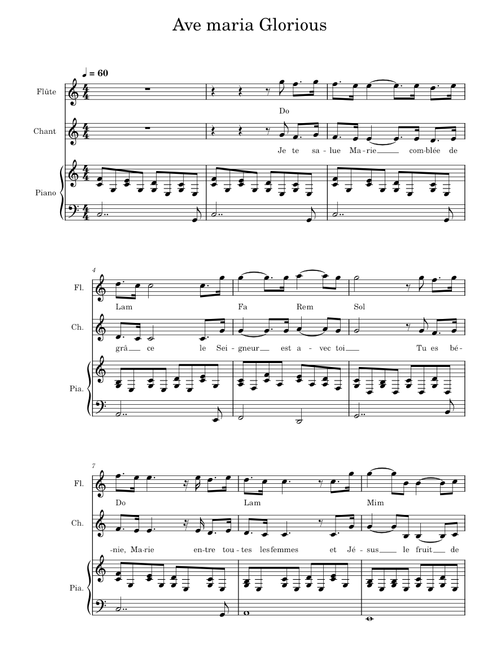 Ave maria – Glorious