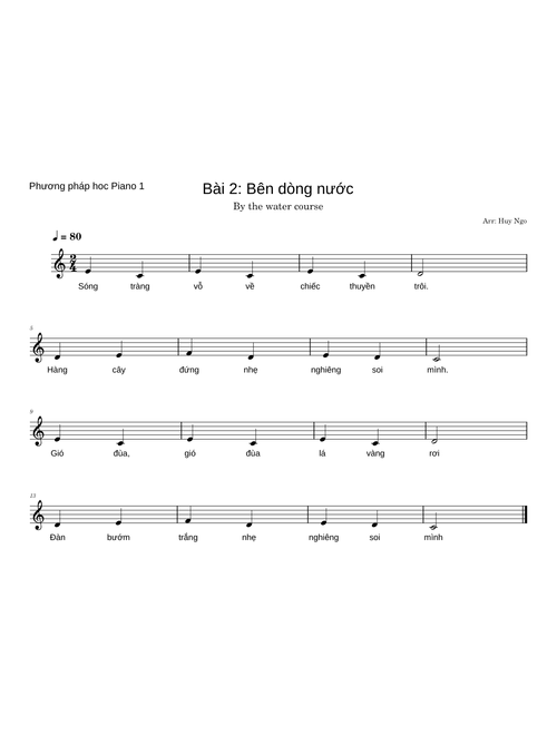 Bên dòng nước