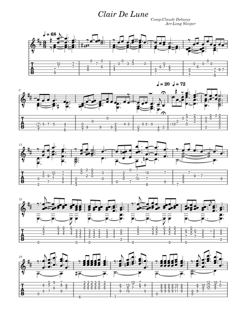 Clair De Lune