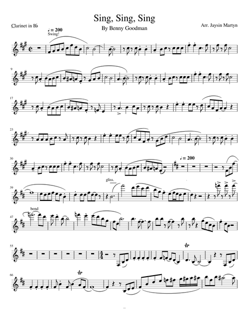 Sing, Sing, Sing
