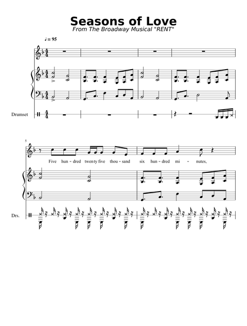 Seasons of Love (RENT)