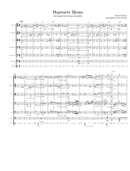 Hogwarts Hymn – Patrick Doyle