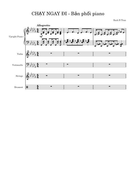 Chay ngay di (Run now) – Son Tung MTP CHẠY NGAY ĐI - Bản phối piano