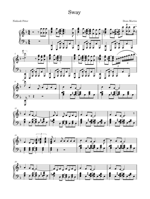 Sway – Michael Bublé