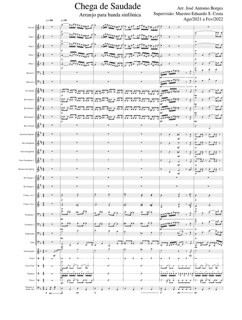 Chega de saudade – Antônio Carlos Jobim