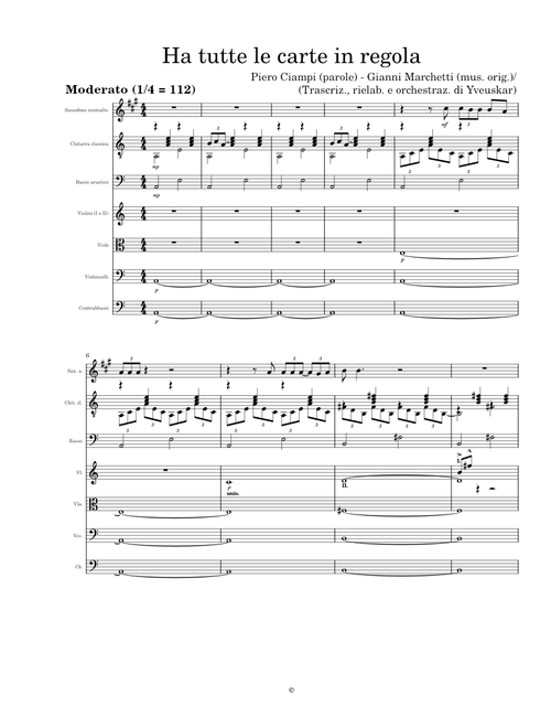 Ha tutte le carte in regola – Gianni Marchetti