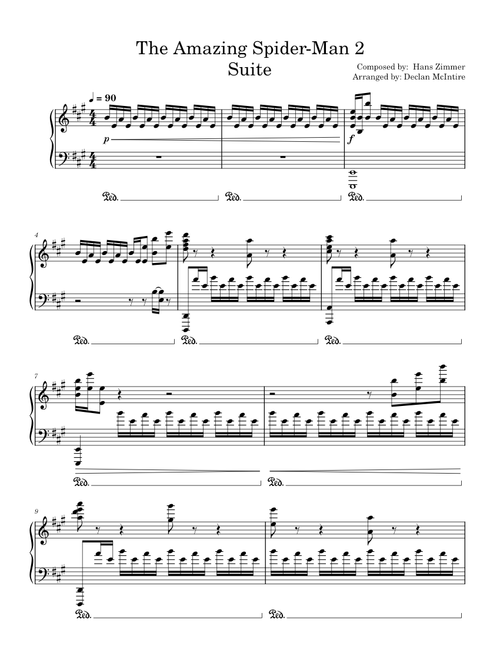 The Amazing Spiderman 2 Theme – Hans Zimmer