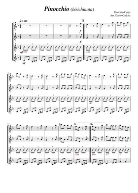 Free Fiorenzo Carpi sheet music | Download PDF or print on ...