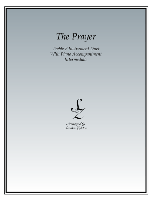 The Prayer (Arr. Sandra Zylstra) - Celine Dion & Andrea Bocelli (French Horn Duet)