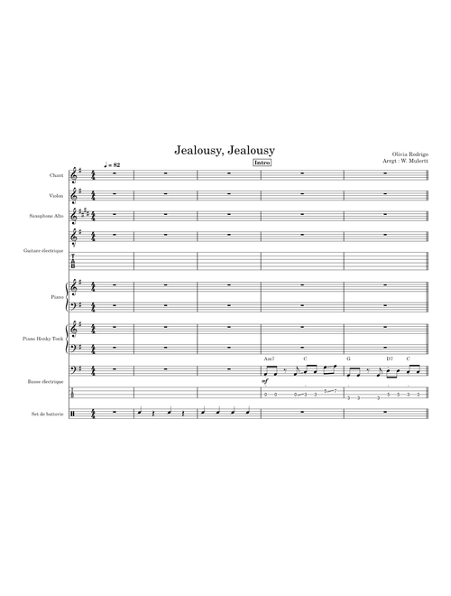 Jealousy, jealousy - Olivia Rodrigo