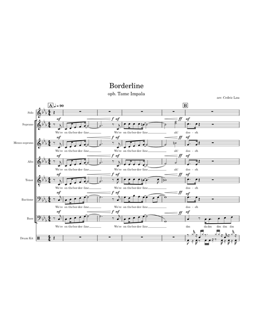 Borderline - Tame Impala (SMATBB Acapella)