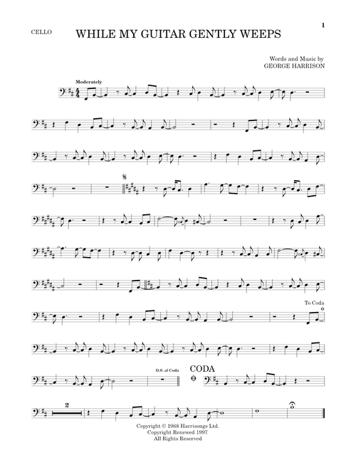 While My Guitar Gently Weeps - The Beatles, Santana featuring IndiaArie & Yo-Yo Ma (Cello Solo)
