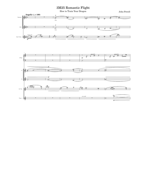 Romantic Flight – John Powell 3M25