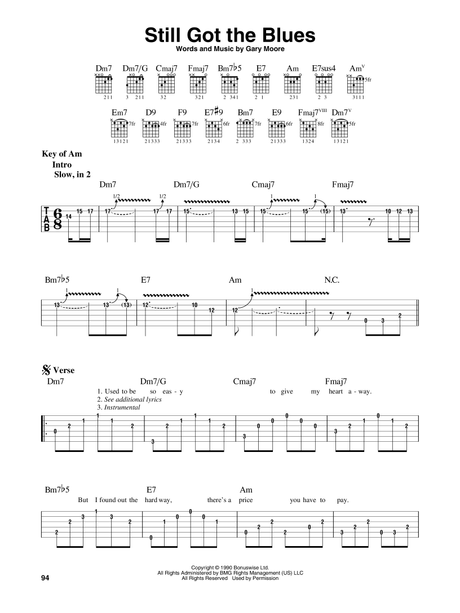 Gary Moore 楽譜 APRIL MUSIC Gary Moore 楽譜 APRIL MUSIC Gary Moore