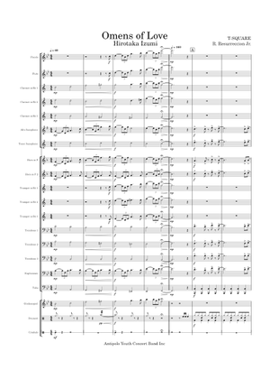 Omens of Love Sheet Music for Trombone, Euphonium, Tuba, Trombone