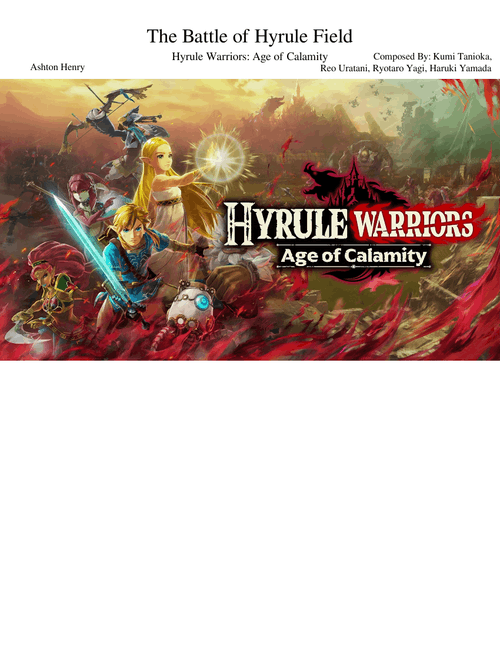 The Battle of Hyrule Field - Hyrule Warriors: Age of Calamity