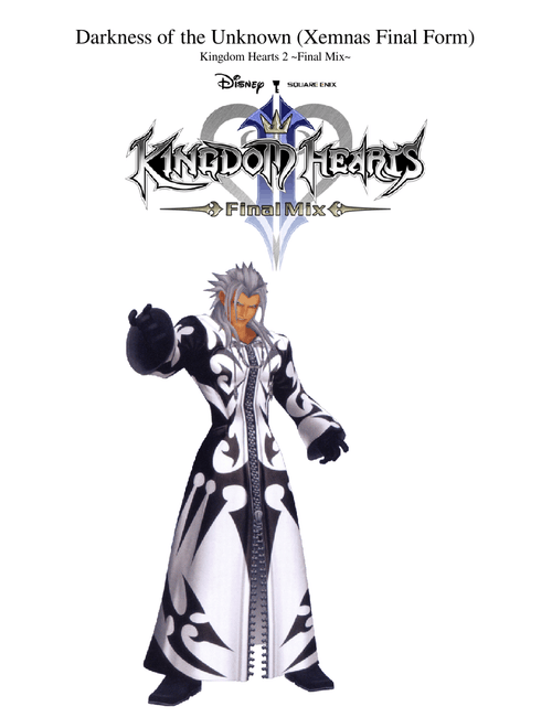 Darkness of the Unknown (Final Xemnas)