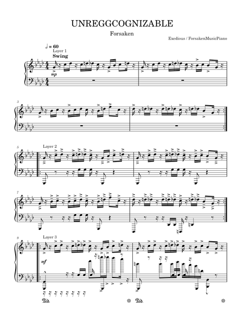 UNREGGCOGNIZABLE (Forsaken 1eggs 1x1x1x1 Chase Theme) – Exedious