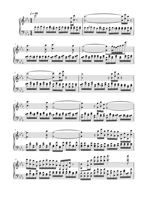 First Piano Peice