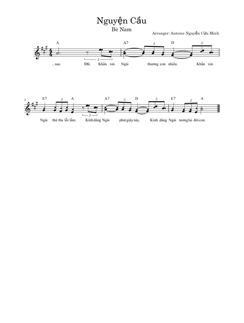 Nguyện Cầu (Bè Nam) – nguyencuutoc
