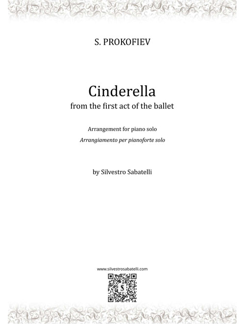 Cinderella (Arr. Silvestro Sabatelli) - S Prokofiev (Piano Solo)