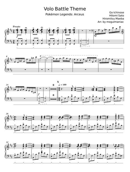 Volo Battle Theme - Go Ichinose