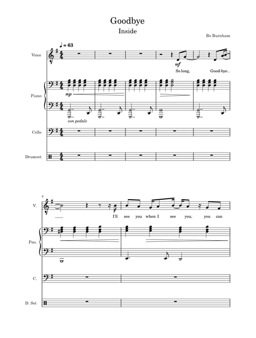 Goodbye – Bo Burnham