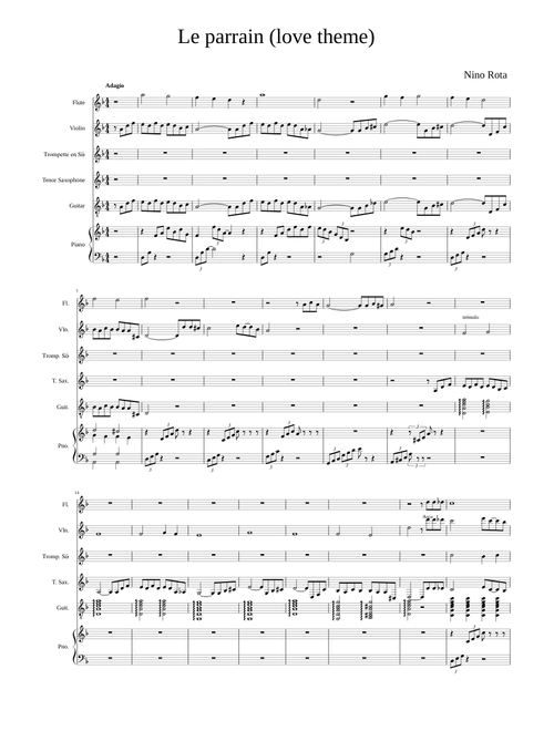 Le parrain love theme