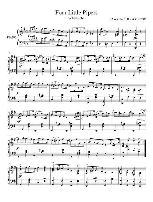 Four Little Pipers (1912)
