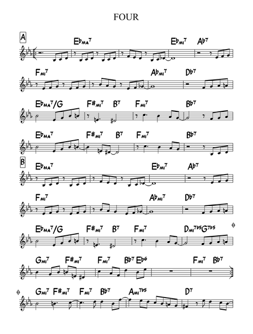Four (Miles DAVIS)