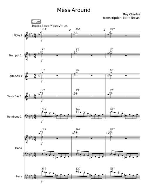 Mess around - Ray Charles
