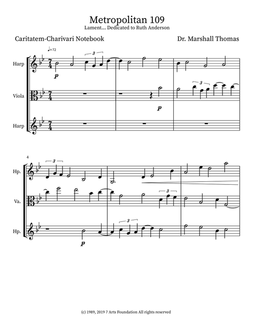 Metropolitan 109 - Celebrity Chamber Players (Small Ensemble)