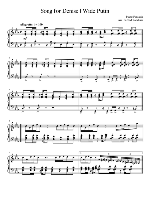 Song for Denise | Wide Putin