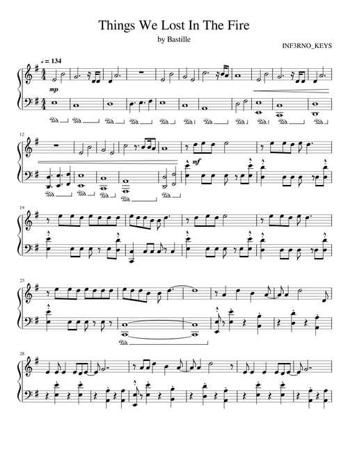 Things We Lost In The Fire by Bastille