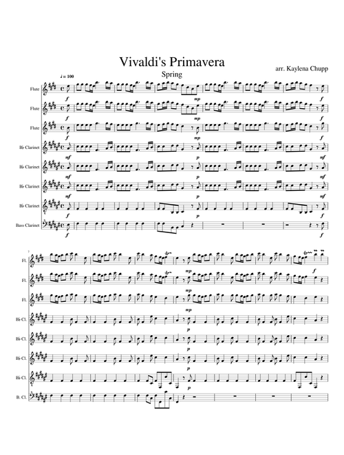 Vivaldi s Primavera
