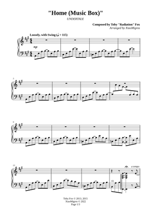 クラシック UNDERTALE Piano Solo Collection Vol.1,2 UNDERTALE Piano Collections: 01. Fallen Down (David Peacock