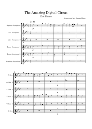 The Amazing Digital Circus – Gooseworx – Your New Home Sheet Music for ...
