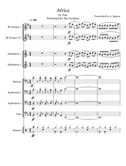 Africa - Toto | Cavaliers' Encore