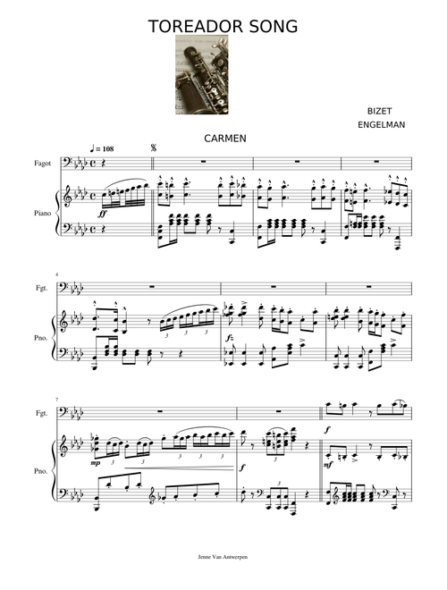 The toréador song – Georges Bizet