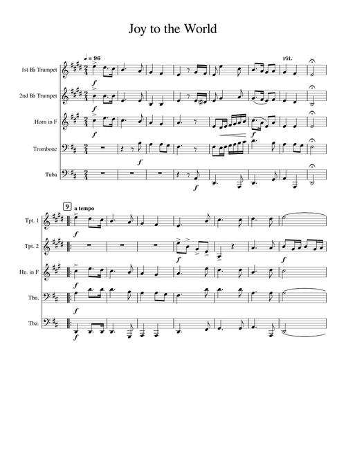 Joy to the World! – George Frideric Handel